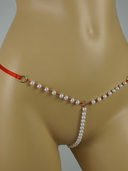 Load image into Gallery viewer, G-string with Beads
