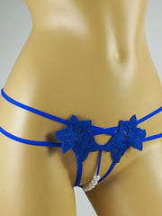 Load image into Gallery viewer, Floral Beads Underwear
