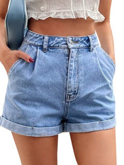 Load image into Gallery viewer, Jean Shorts
