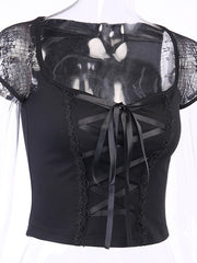 Load image into Gallery viewer, Front Lace-Up Top
