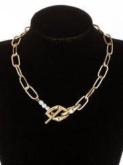 Load image into Gallery viewer, Irregular Pearl Chains Necklace
