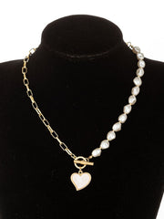 Load image into Gallery viewer, Irregular Pearl Chains Necklace
