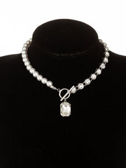 Load image into Gallery viewer, Irregular Pearl Chains Necklace

