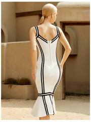 Load image into Gallery viewer, Contrast Outlined Dress
