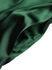 Load image into Gallery viewer, Side Split Satin Skirt
