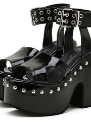 Load image into Gallery viewer, Chunky Heel Shoes
