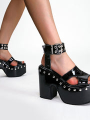 Load image into Gallery viewer, Chunky Heel Shoes
