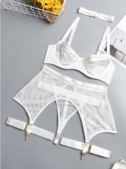 Load image into Gallery viewer, Four Piece Lingerie Set
