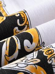 Load image into Gallery viewer, Slim Fit Print Denim Jeans
