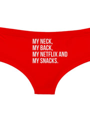 Load image into Gallery viewer, Naughty Print Underwear
