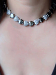 Load image into Gallery viewer, Cubic Zirconia Heart Pendant Necklace
