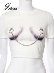 Load image into Gallery viewer, Nipples Chain T-Shirt

