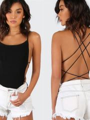 Load image into Gallery viewer, Crisscross Back Bodysuit
