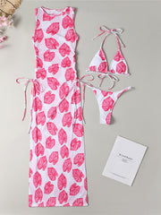 Load image into Gallery viewer, Sheer Dress With Bikini
