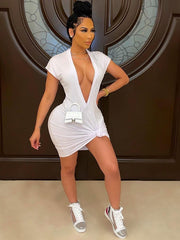 Load image into Gallery viewer, Deep V-Neck Dress
