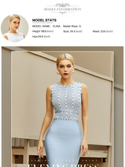 Load image into Gallery viewer, Sleeveless O-Neck Dress
