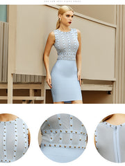 Load image into Gallery viewer, Sleeveless O-Neck Dress
