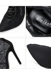 Load image into Gallery viewer, Mesh High Heel
