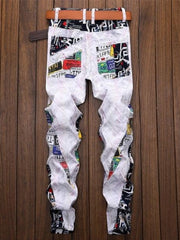 Load image into Gallery viewer, Print Jeans
