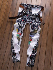 Load image into Gallery viewer, Print Jeans
