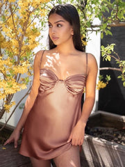 Load image into Gallery viewer, Elegant Satin Dress
