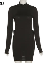 Load image into Gallery viewer, Long Sleeve Bodycon Dress
