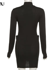 Load image into Gallery viewer, Long Sleeve Bodycon Dress
