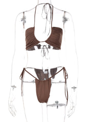 Load image into Gallery viewer, Brown Bikini
