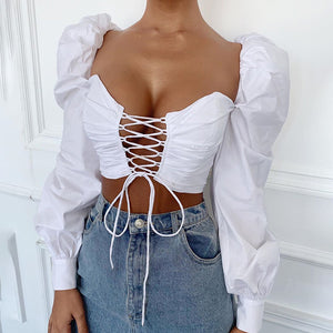 Long Sleeve Crop Top