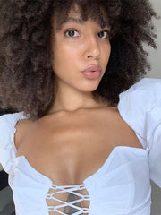 Load image into Gallery viewer, Long Sleeve Crop Top
