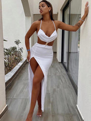 Load image into Gallery viewer, Side Split Dress
