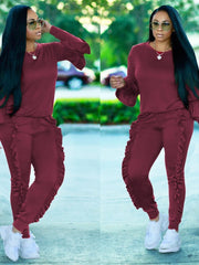 Load image into Gallery viewer, Ruffle Two Piece Set
