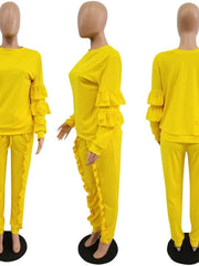 Load image into Gallery viewer, Ruffle Two Piece Set
