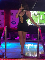 Load image into Gallery viewer, Cut Out Mini Dress
