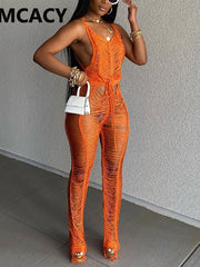 Load image into Gallery viewer, Mesh Jumpsuit
