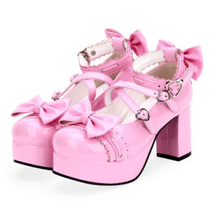 Babydoll Style High Heel Shoes