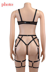 Load image into Gallery viewer, Three-Piece Lingerie Set
