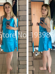Load image into Gallery viewer, Satin Nightgown
