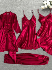 Load image into Gallery viewer, Satin Pajama Set
