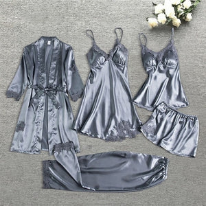 Satin Pajama Set