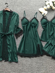 Load image into Gallery viewer, Satin Pajama Set
