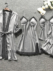 Load image into Gallery viewer, Satin Pajama Set

