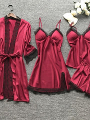 Load image into Gallery viewer, Satin Pajama Set
