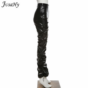 Faux Leather Pants