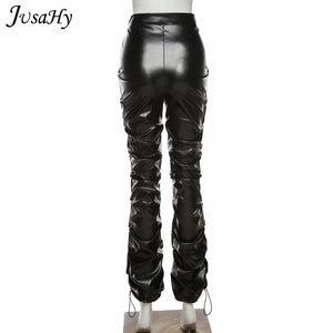 Faux Leather Pants