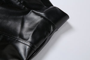 Faux Leather Pants