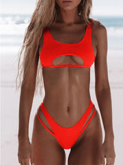 Load image into Gallery viewer, Hollow-Out Bikini
