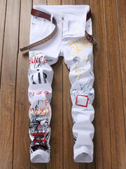 Load image into Gallery viewer, Graffiti Jeans
