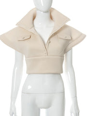 Load image into Gallery viewer, Oversized Collar Top
