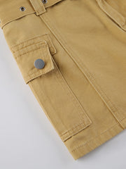 Load image into Gallery viewer, Mini Skirt With Belt
